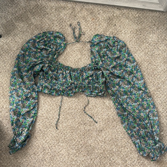 For Love and Lemons Alisa Crop Top - Picture 3 of 9